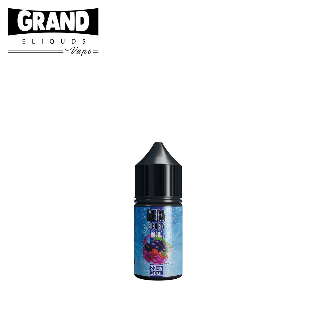 Grand Eliquid Mega Berry Mint SaltNic