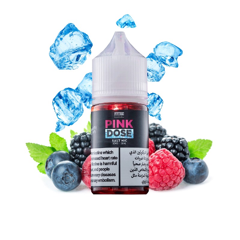 Gravity E-Juice Pink Dose Ice SaltNic