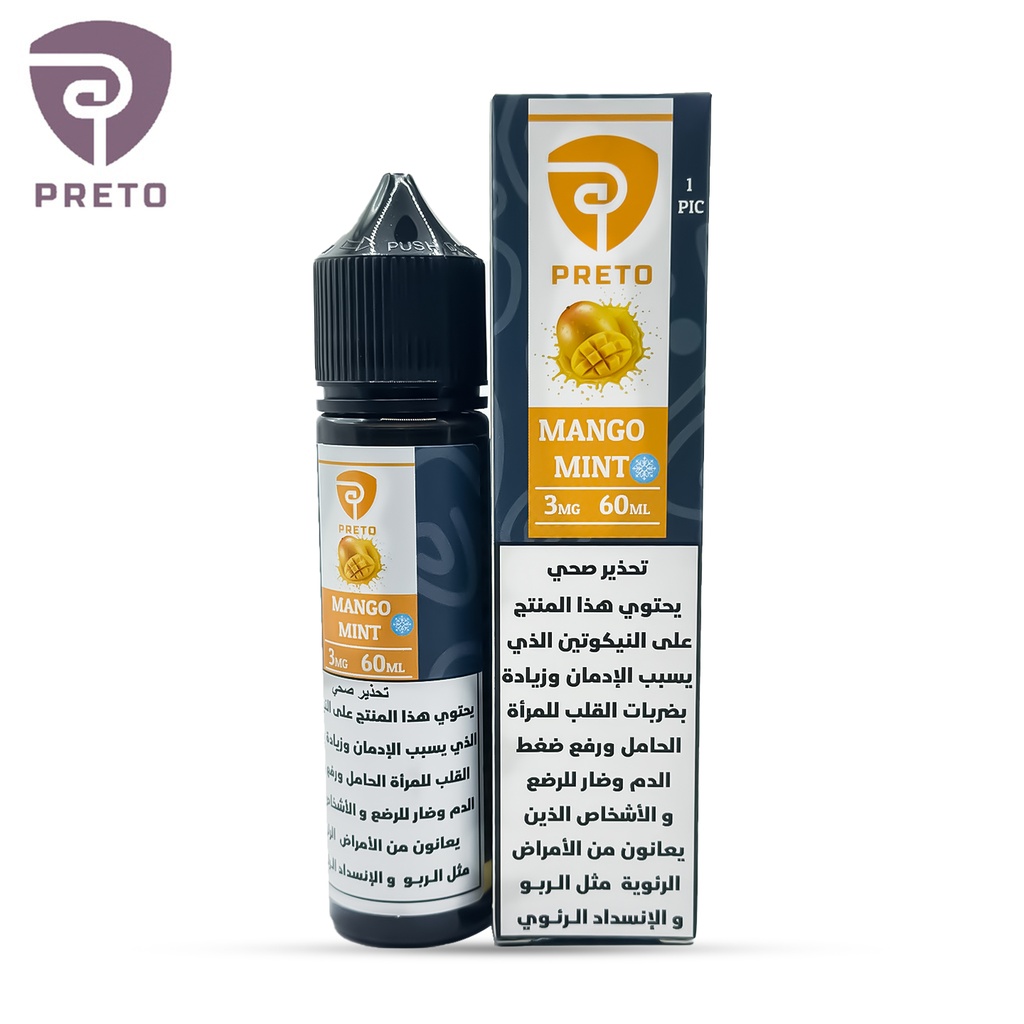 Preto Vape Mango Mint