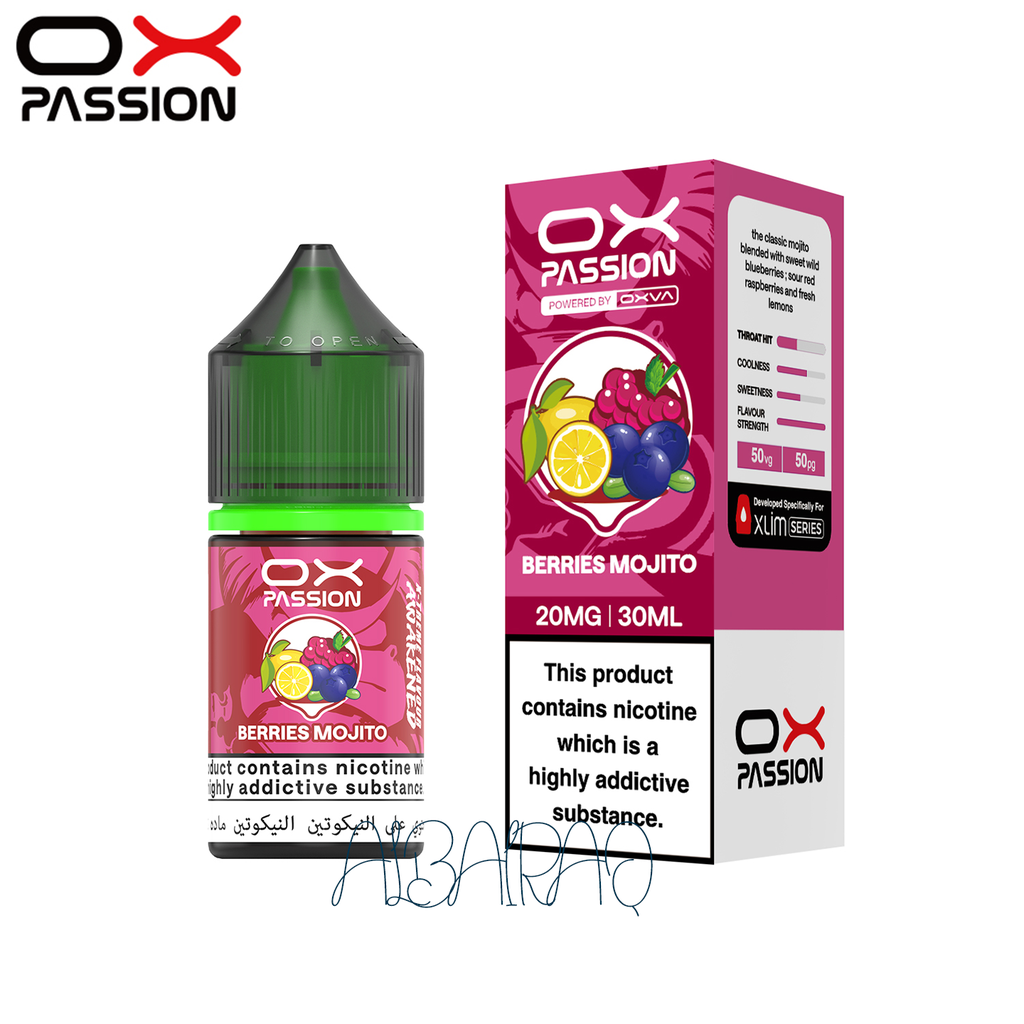 OX Passion Berries Mojito SaltNic 