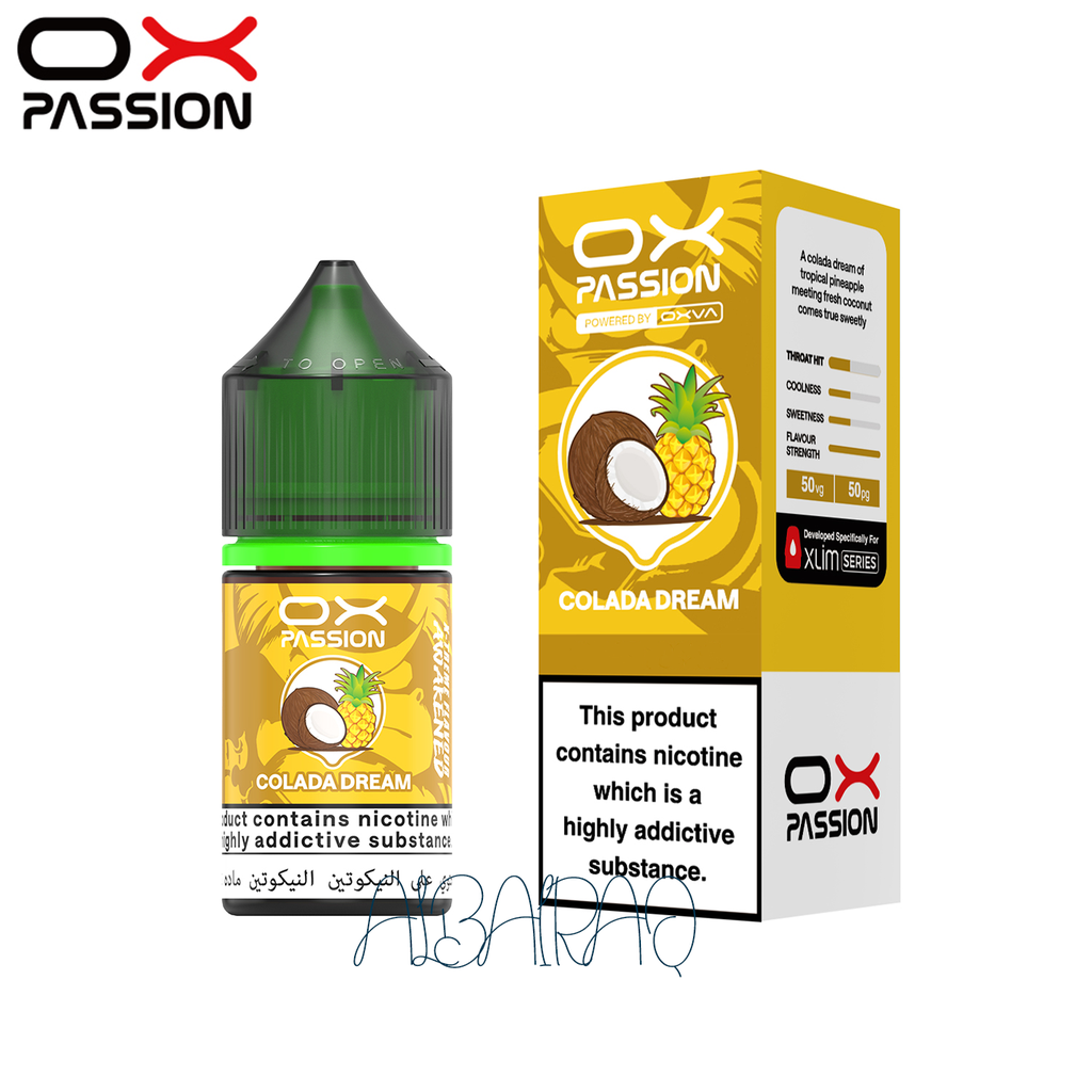 OX Passion Colada Dream SaltNic 