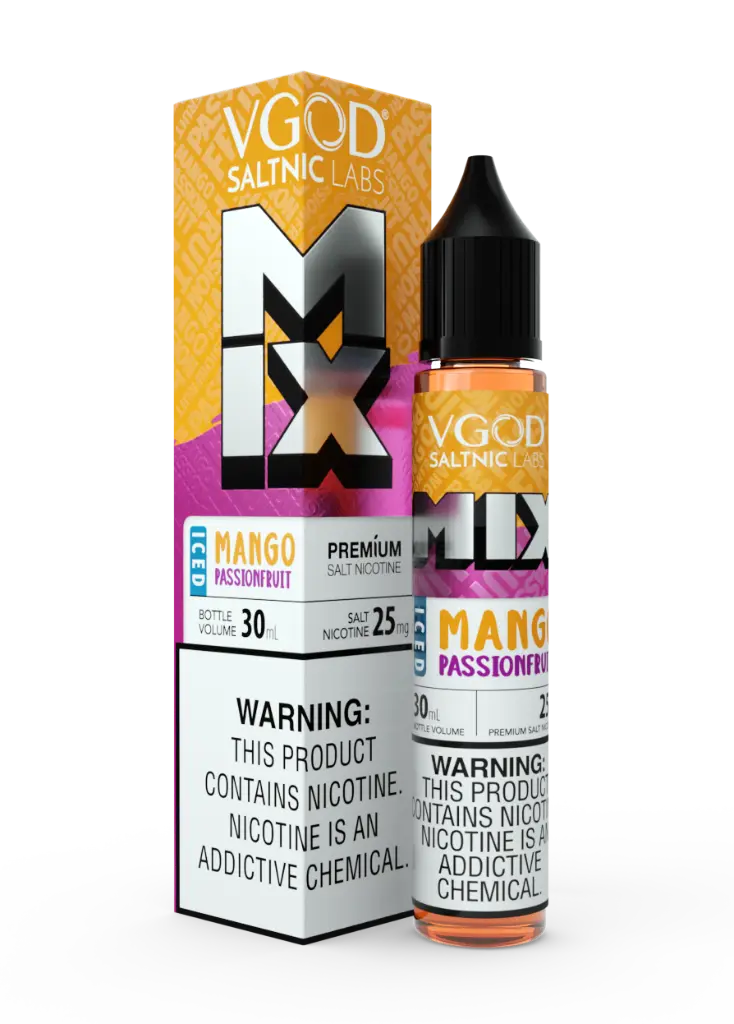 Vgod Mix Iced Mango Passionfruit SaltNic