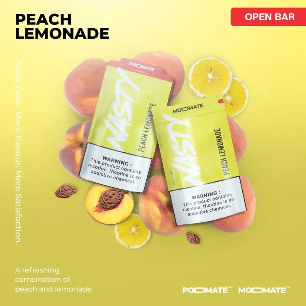 Nasty ModMate Peach Lemonade