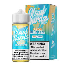 Cloud Nurdz Peach Blue Razz Ice