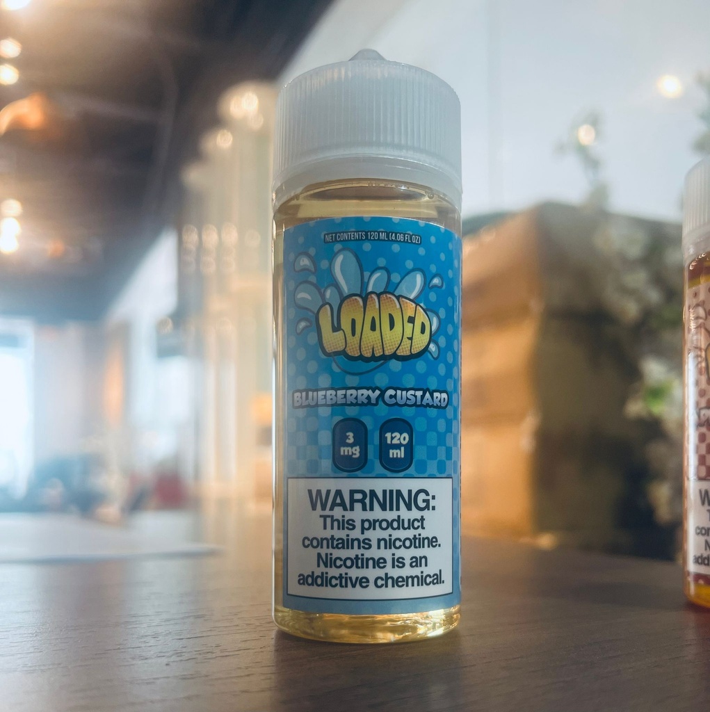 Loaded Blueberry Custard