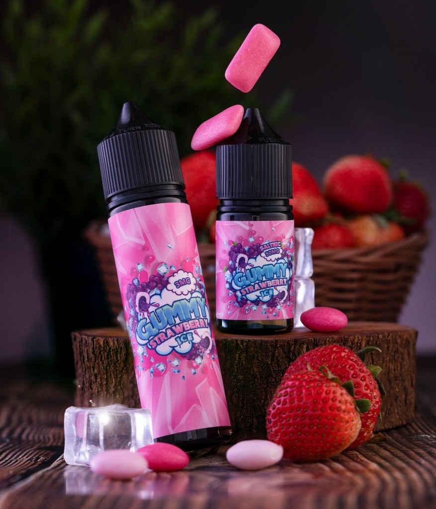Gummy Strawberry Ice SaltNic