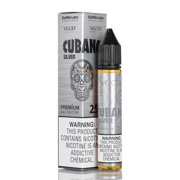 Vgod Cubano Silver SaltNic