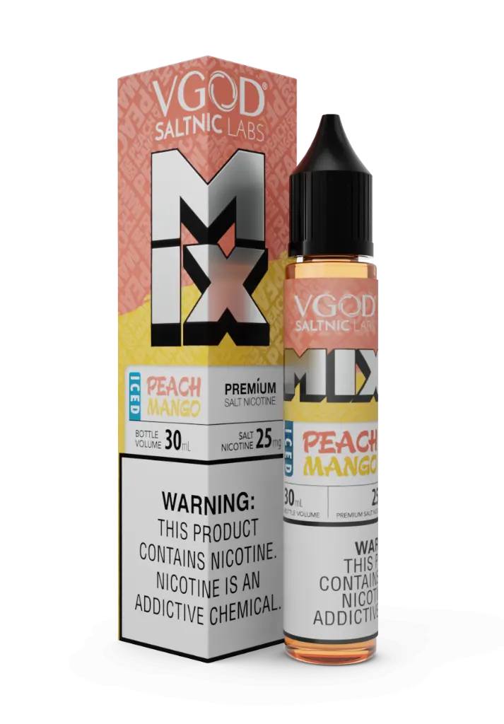 Vgod Mix Iced Peach Mango SaltNic