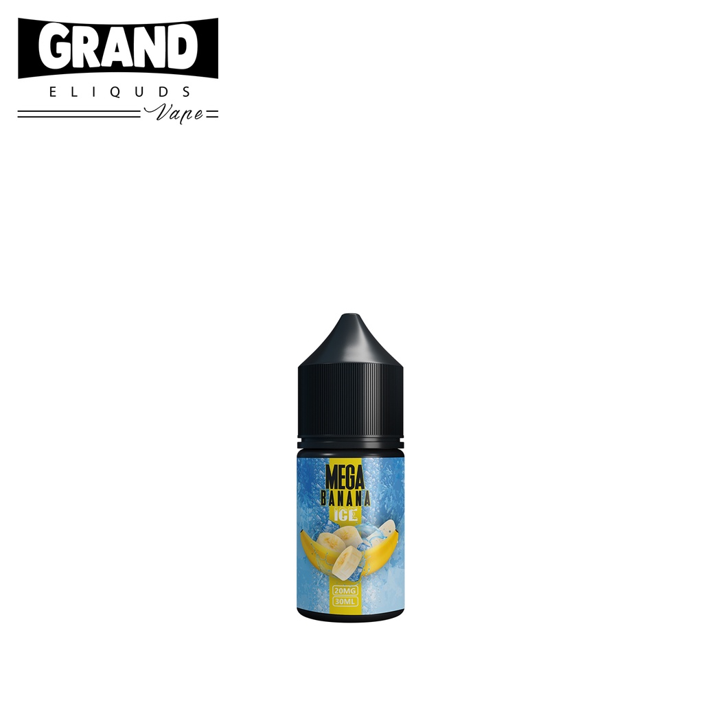 Grand Eliquid Mega Banana Ice SaltNic