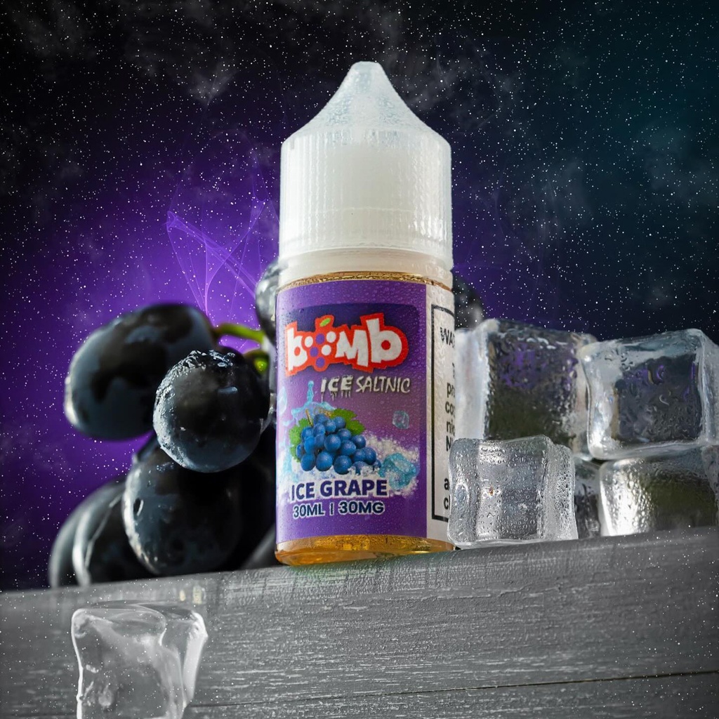 Bomb Ice Grape SaltNic