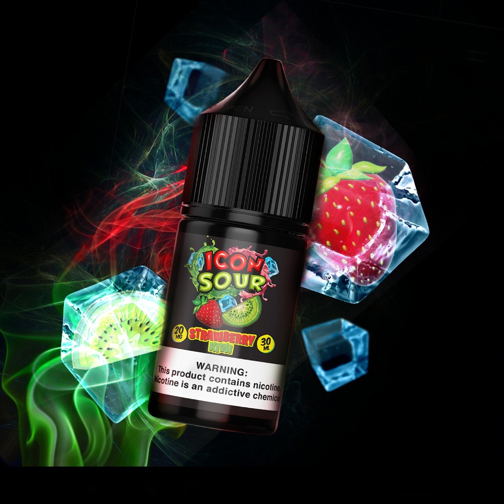 Icon Sour Strawberry Kiwi Ice SaltNic