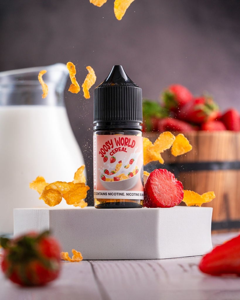 Joosy World Cereal Strawberry SaltNic