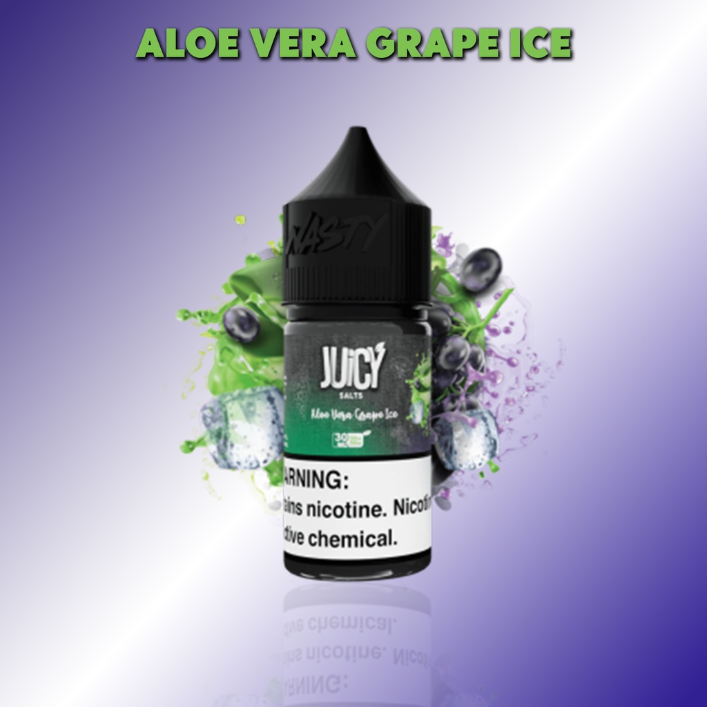 Juicy Salts Aloe Vera Grape Ice SaltNic