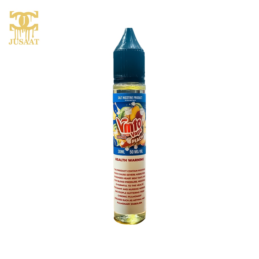 Jusaat Vmto Peach Ice SaltNic