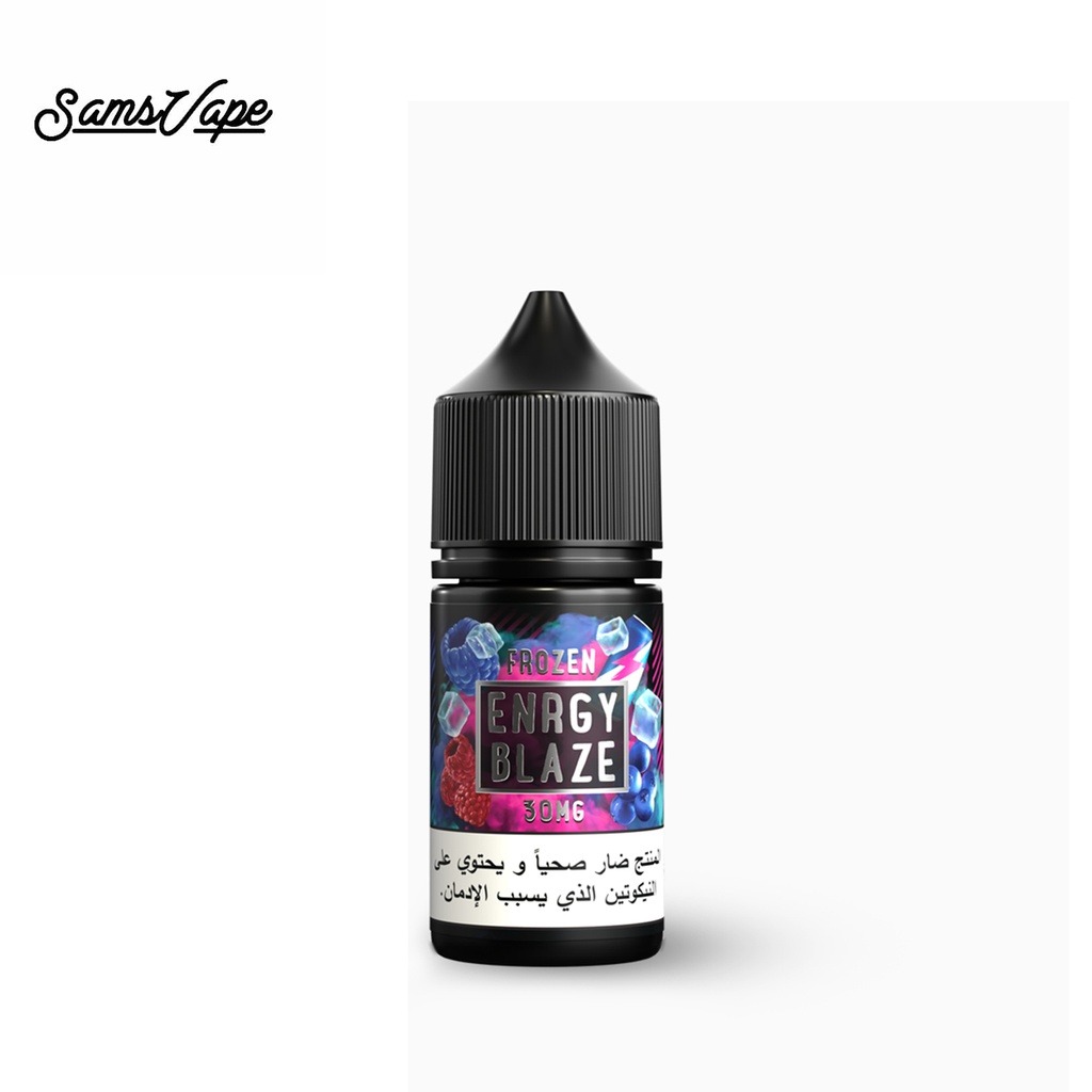 Sam Vapes Enrgy Blaze Frozen SaltNic
