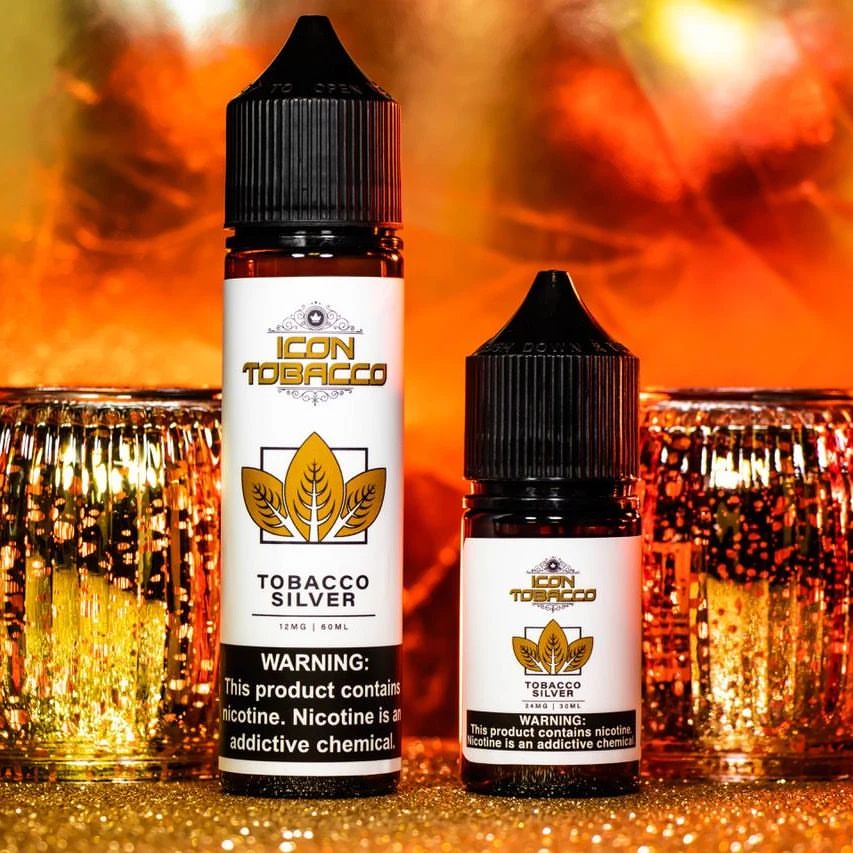 Icon Vapor Tobacco Silver SaltNic