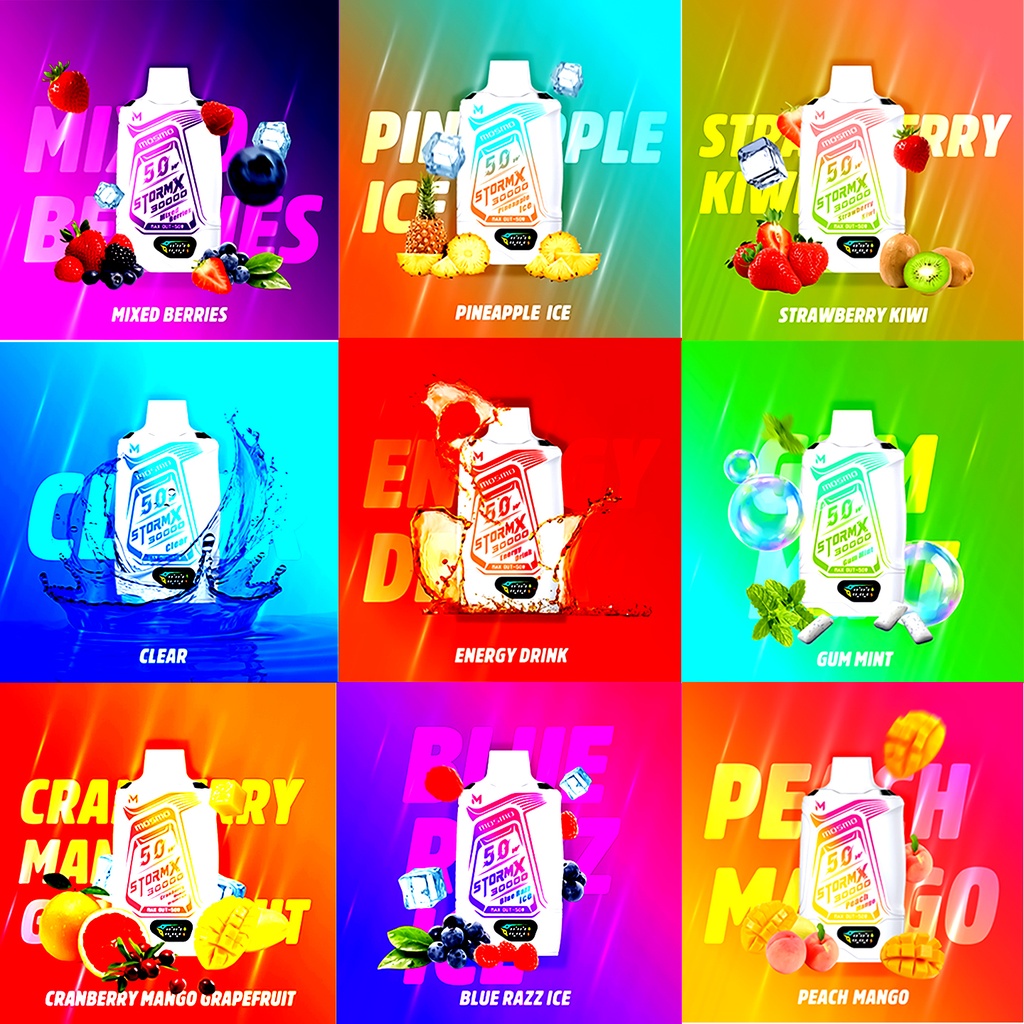 موسمو ستورم اكس 30000 سحبة ديسبوسيبل فيب