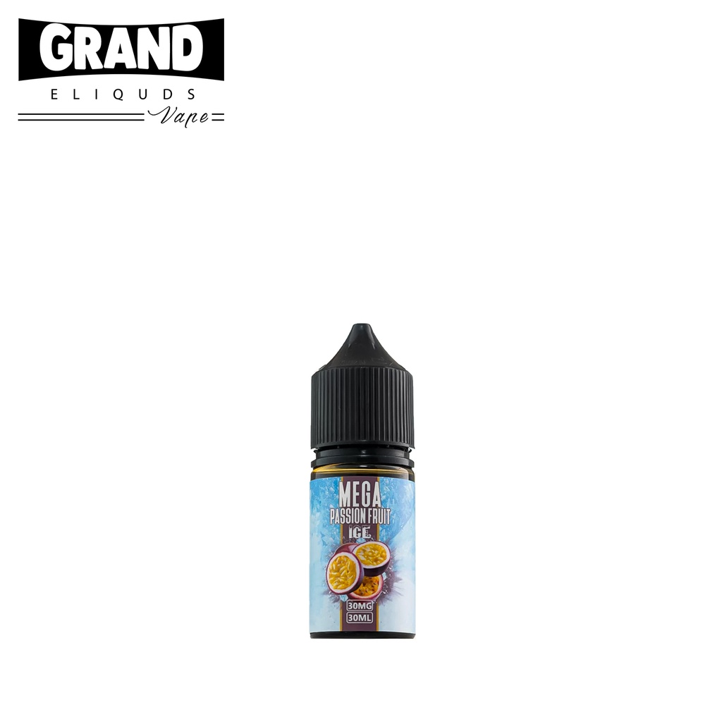 Grand Eliquid Mega Passion Fruit Ice SaltNIc