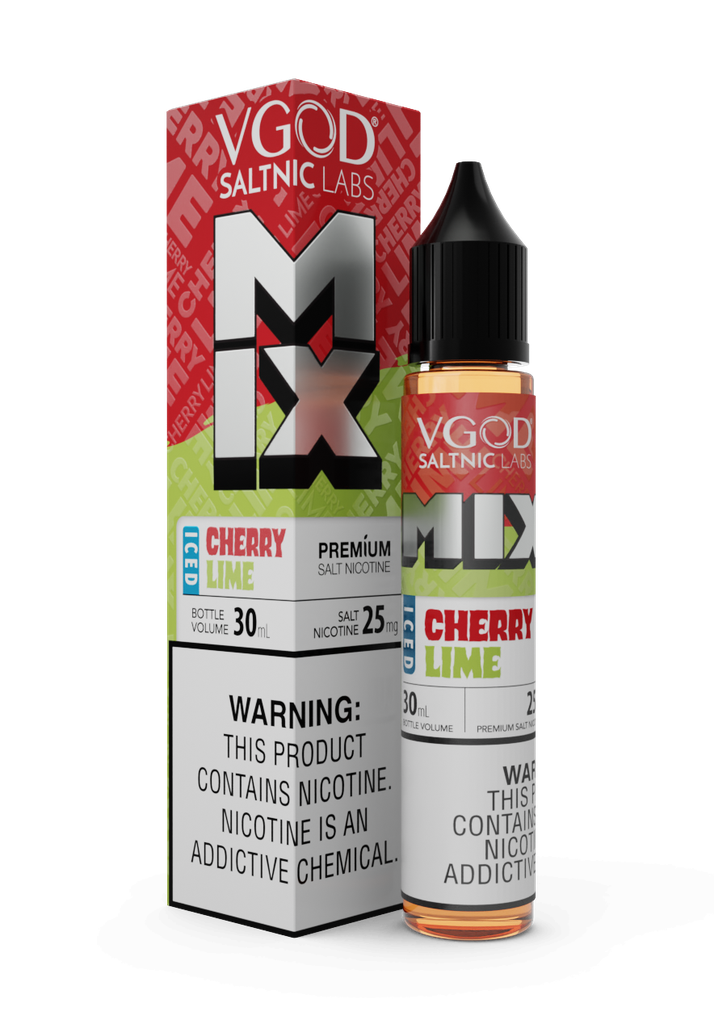 Vgod Mix Iced Cherry Lime SaltNic