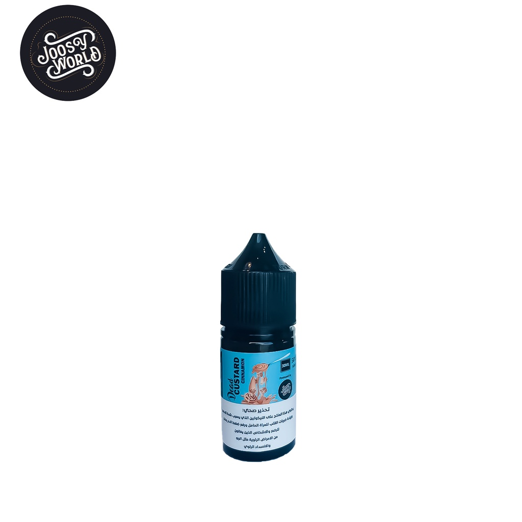 Joosy World Dead Custard Cinnamon SaltNic