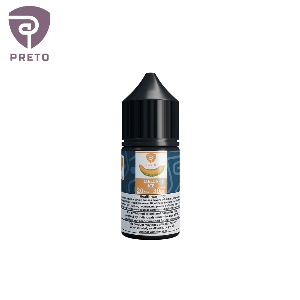 Preto Vape Melon Mint SaltNic 