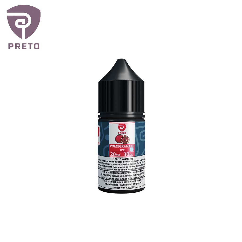 Preto Vape Pomegranate Ice SaltNic 