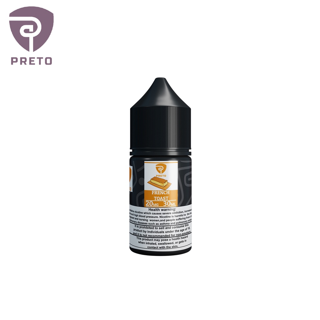 Preto Vape French Toast Ice SaltNic 