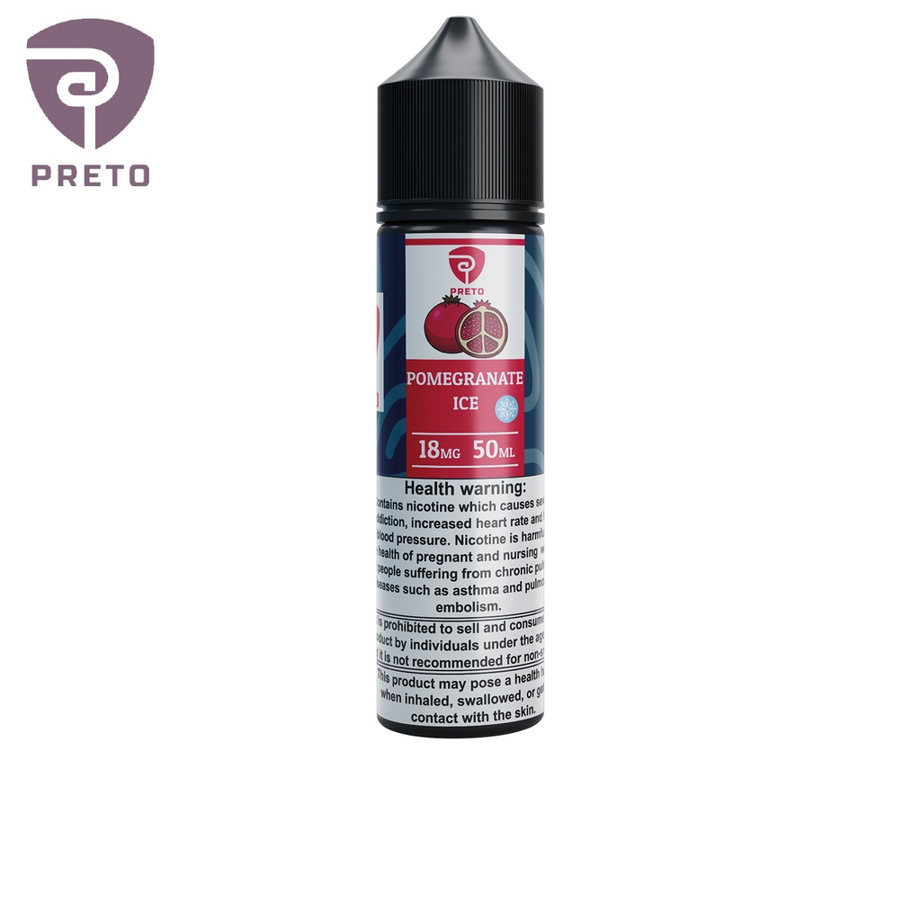 Preto Vape Pomegranate Ice