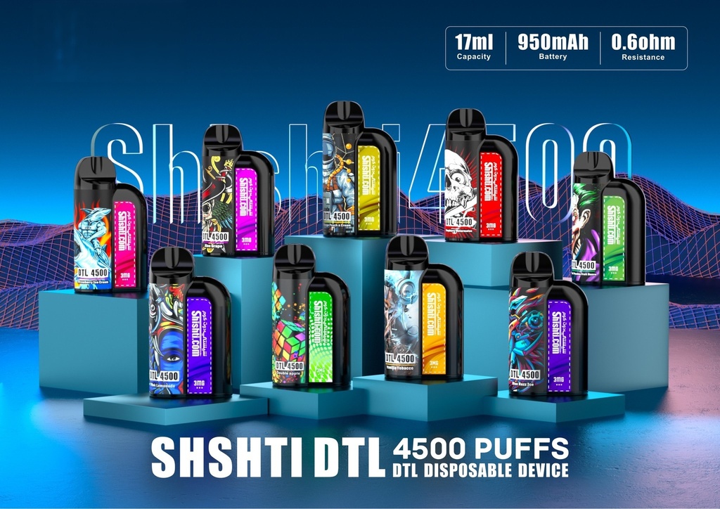 شيشتي DTL 4500 سحبه ديسبوسيبل فيب