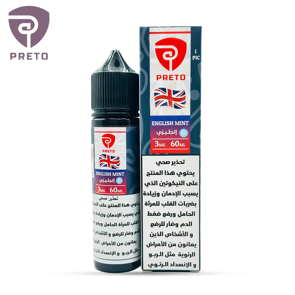Preto Vape English Mint