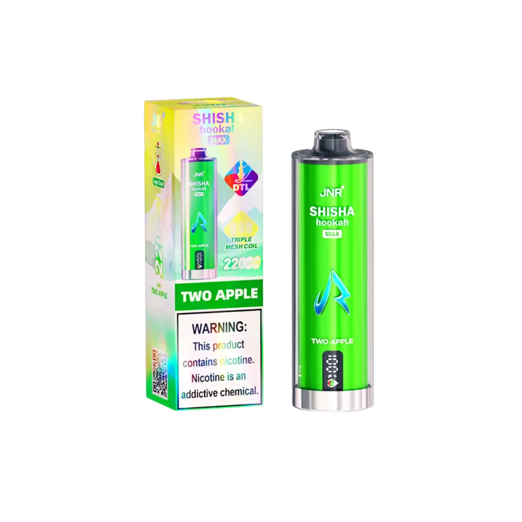 JNR Shisha Hookah Max 22000 Puffs Disposable Vape