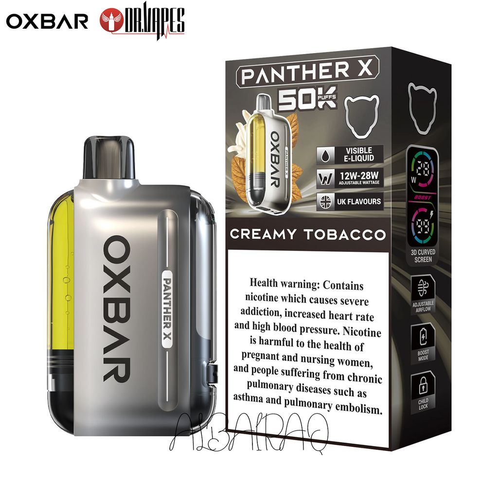 Dr Vapes Oxbar Panther X 50000 Puffs Disposable Kit