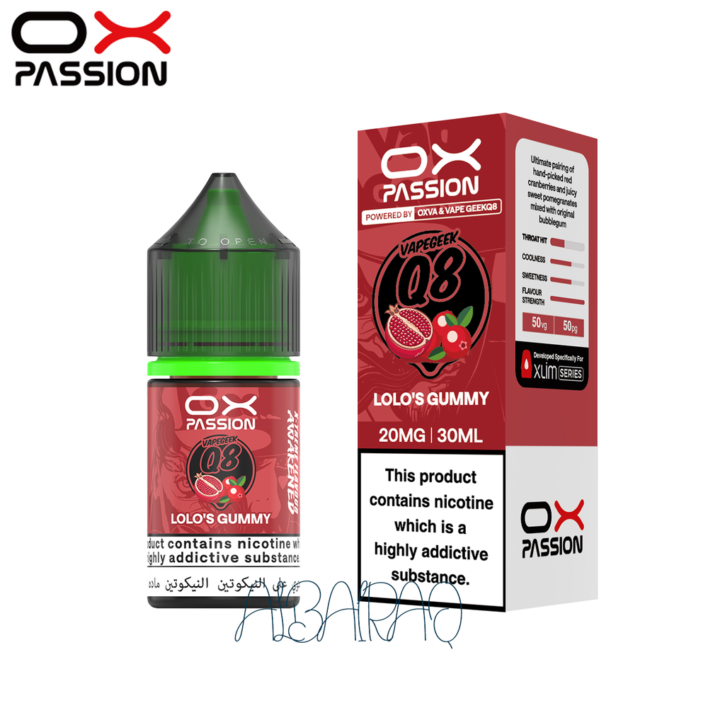 OX Passion Lolo's Gummy SaltNic 