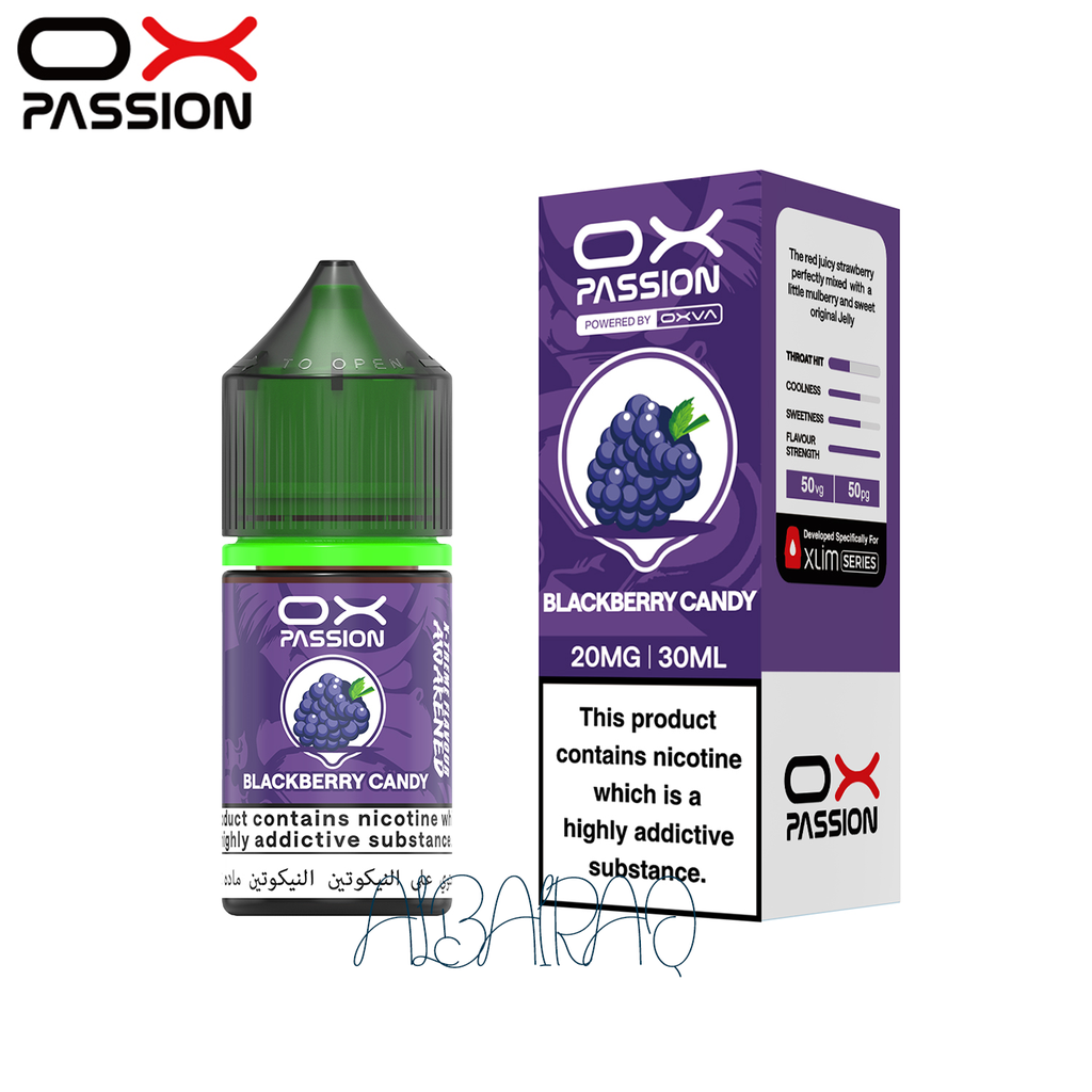 OX Passion Blackberry Candy SaltNic 