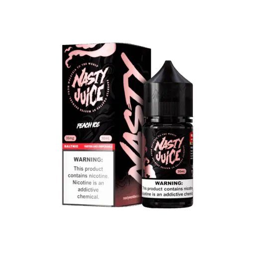 Nasty Peach Ice SaltNic