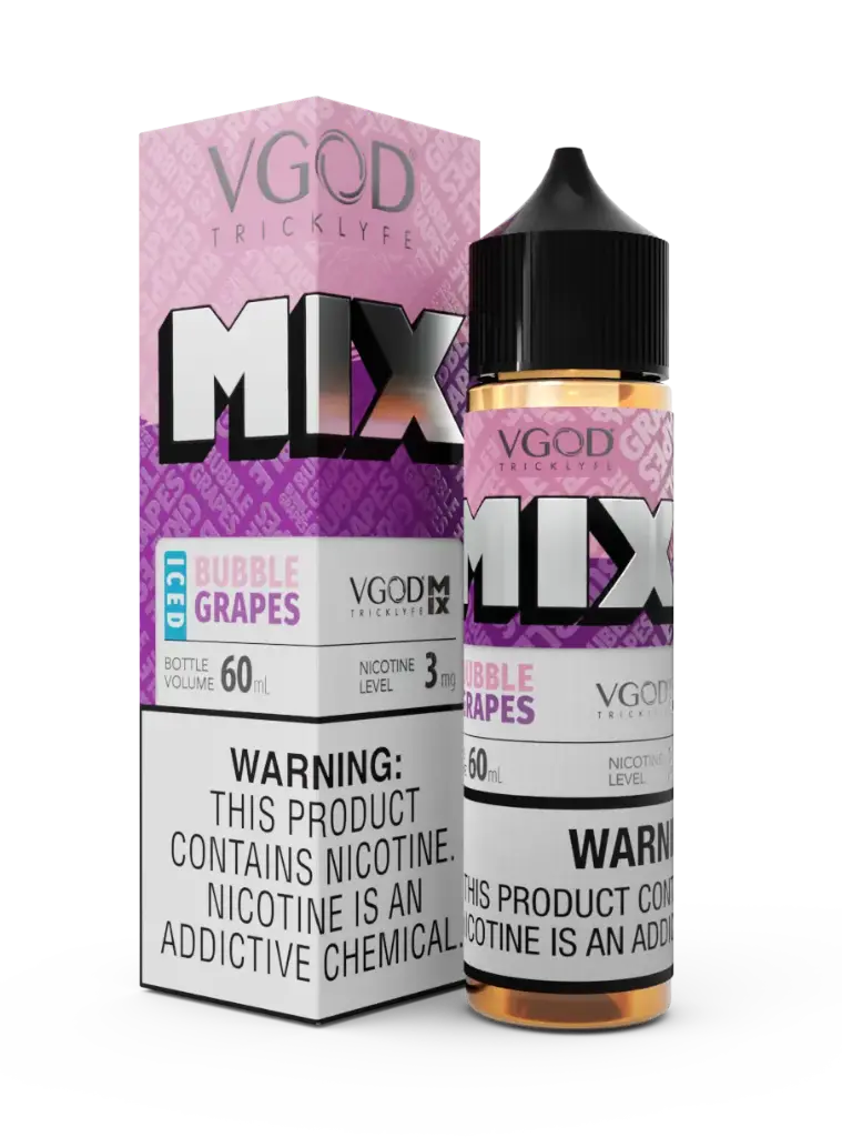 Vgod Mix Iced Bubble Grapes