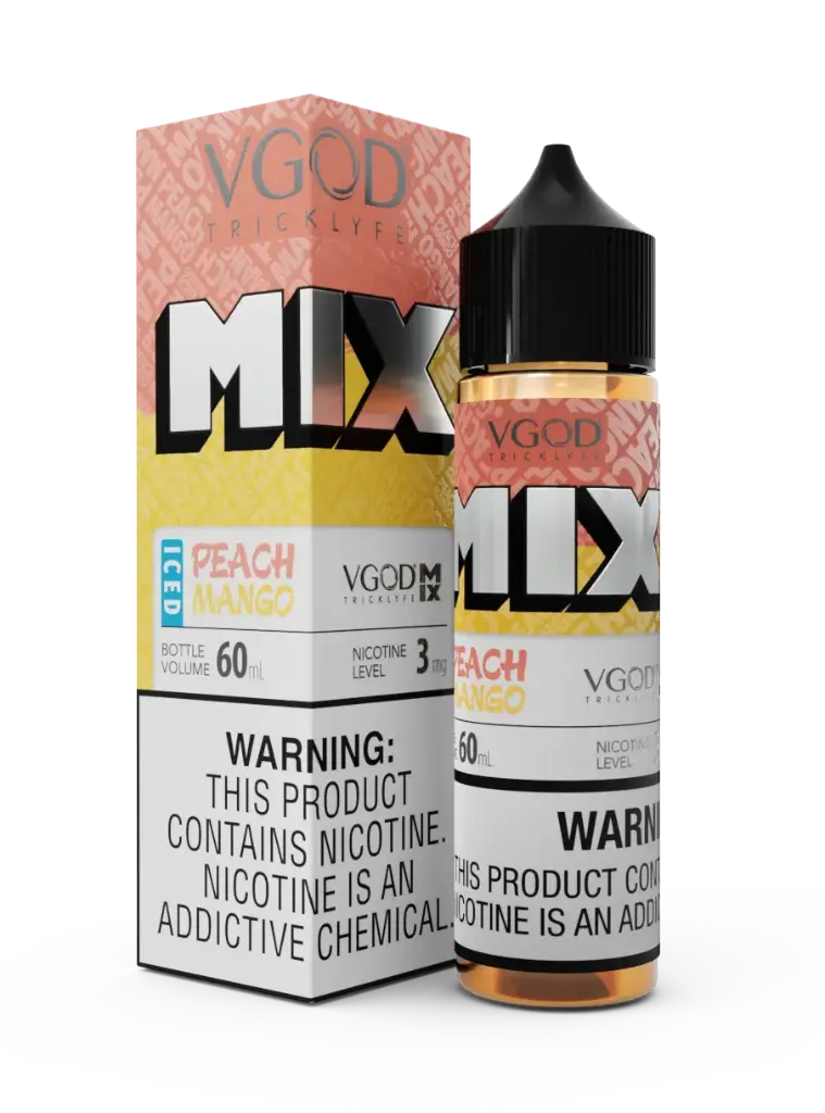 Vgod Mix Iced Peach Mango