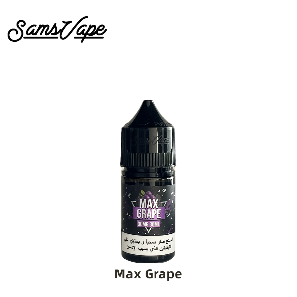 Sam Vapes Max Grape SaltNic