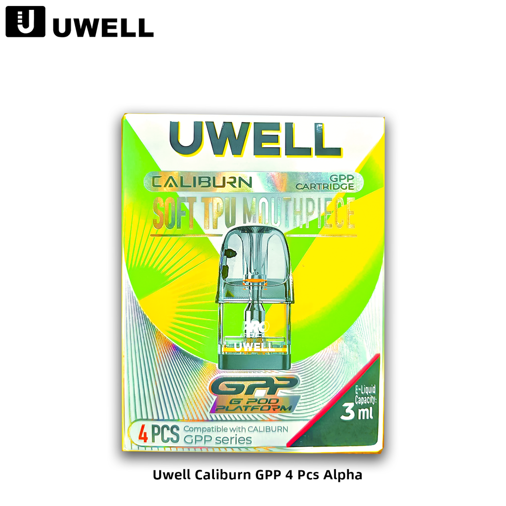 Uwell Caliburn GPP 4 Pcs Alpha Replacement Pods