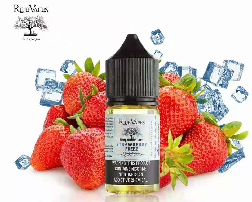 Ripe Vapes Strawberry Freez SaltNic
