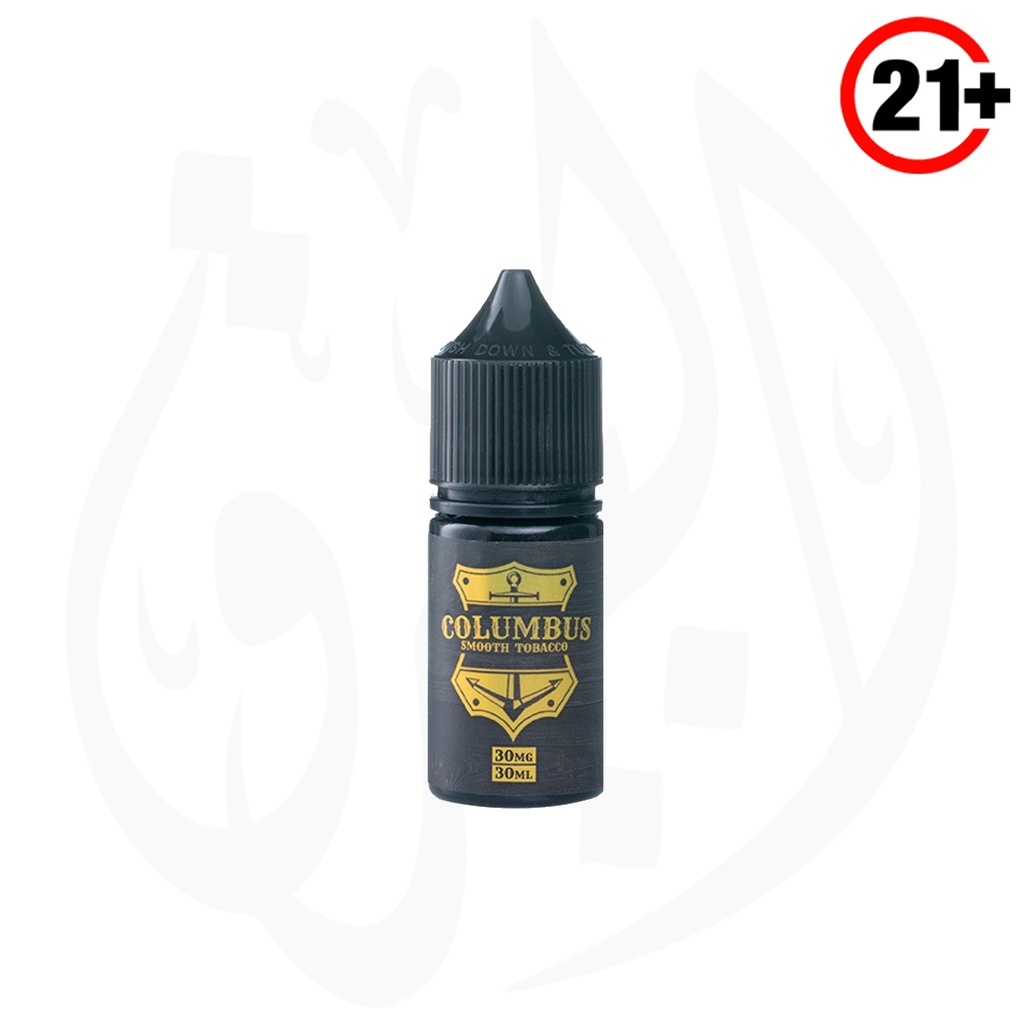 Grand Eliquid Columbus Smooth Tobacco SaltNic