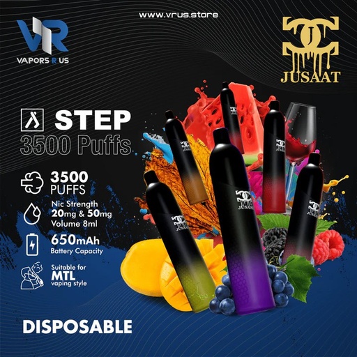 Jusaat Step Magic 3500 Puffs Disposable Pod